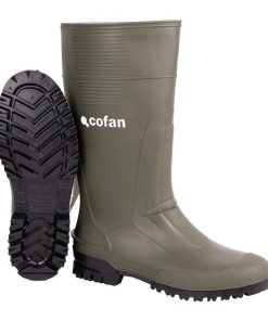 BOTA ALTA DE AGUA PVC VERDE TALLA 46