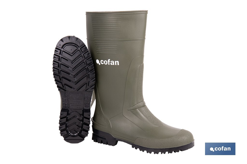 BOTA ALTA DE AGUA PVC VERDE TALLA 39 1 BOTA ALTA DE AGUA PVC VERDE TALLA 39
