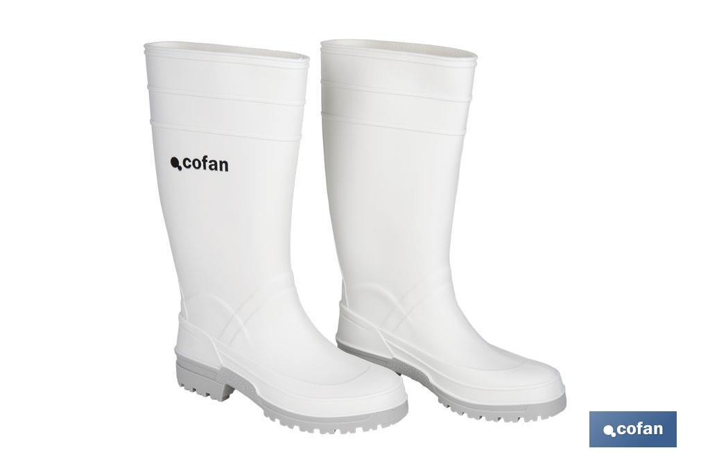 BOTA AGUA PVC BLANCA TALLA 42 1 BOTA AGUA PVC BLANCA TALLA 42