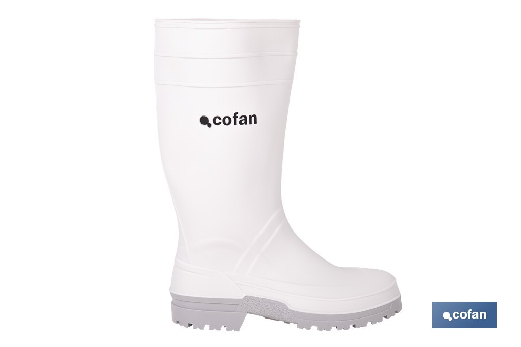 BOTA AGUA PVC BLANCA TALLA 43 2 BOTA AGUA PVC BLANCA TALLA 43 - Imagen 2