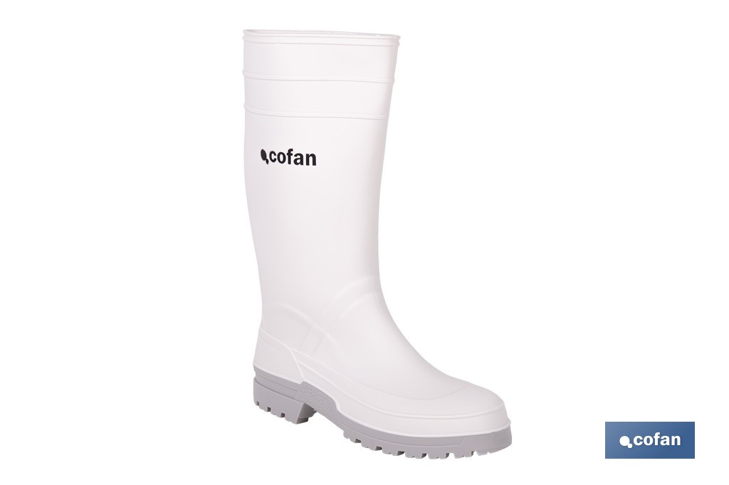 BOTA AGUA PVC BLANCA TALLA 43 4 BOTA AGUA PVC BLANCA TALLA 43 - Imagen 4