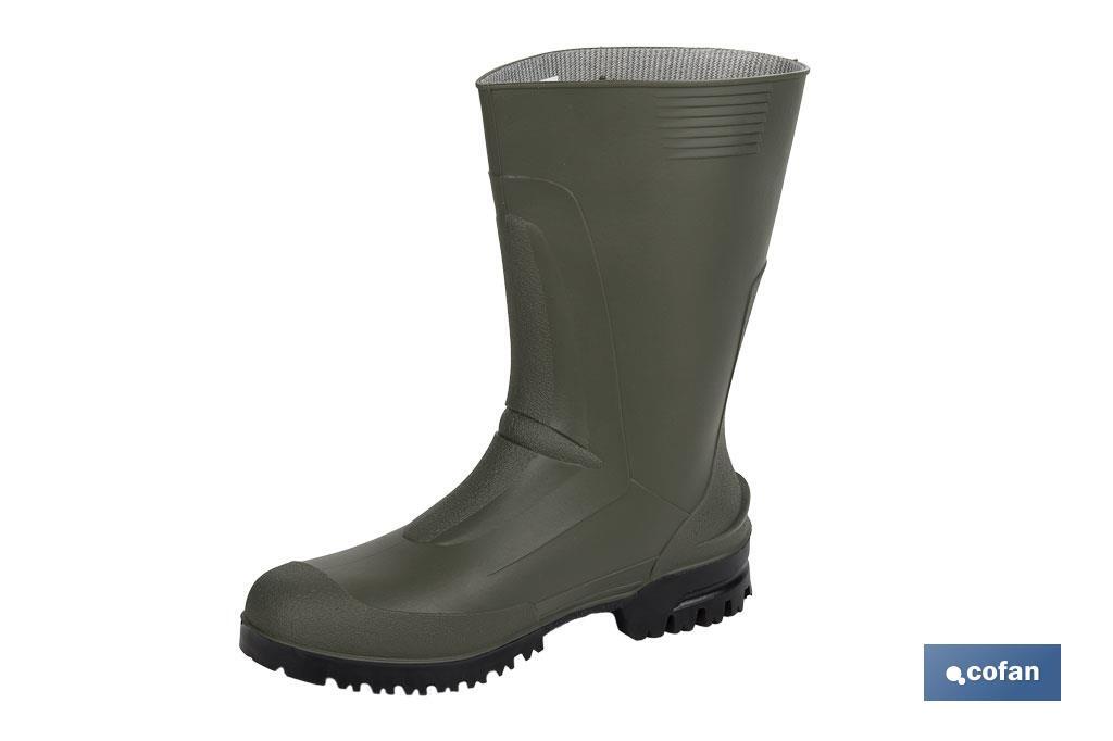 BOTA PVC VERDE MEDIA CAÑA TALLA 37 4 BOTA PVC VERDE MEDIA CAÑA TALLA 37 - Imagen 4