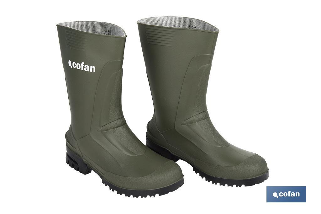 BOTA PVC VERDE MEDIA CAÑA TALLA 42 1 BOTA PVC VERDE MEDIA CAÑA TALLA 42