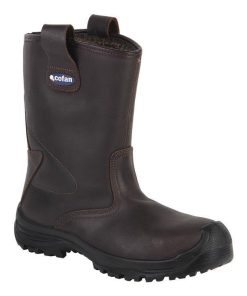 BOTA PIEL FORRADA SEGURIDAD S3 (MODELO MEGAN) T-43