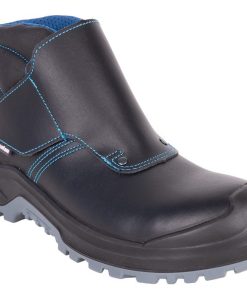 Alternative view of BOTA DE PIEL NEGRA CON VELCRO S3S MODELO URIAN PRO TALLA 45
