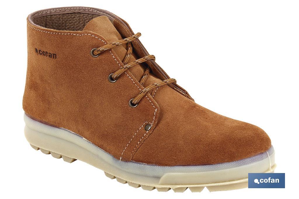 BOTA PIEL CORDONES MODELO MORELLA T-43 1 BOTA PIEL CORDONES MODELO MORELLA T-43