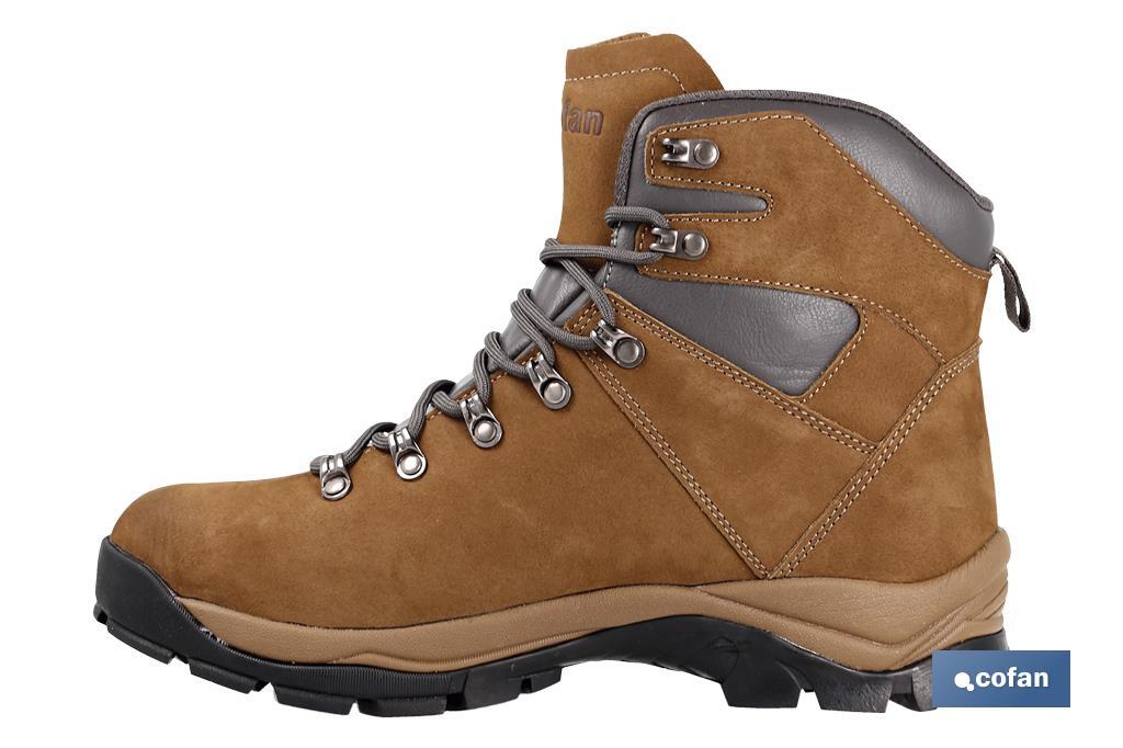 BOTA DE MONTAÑA NOBUCK MARRÓN MODELO TIBET TALLA 40 3 BOTA DE MONTAÑA NOBUCK MARRÓN MODELO TIBET TALLA 40 - Imagen 3