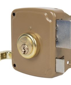 CERRADURA SOBREPONER C/CERRADERO 80mm IZQUERDA 6 CERRADURA SOBREPONER C/CERRADERO 80mm IZQUERDA