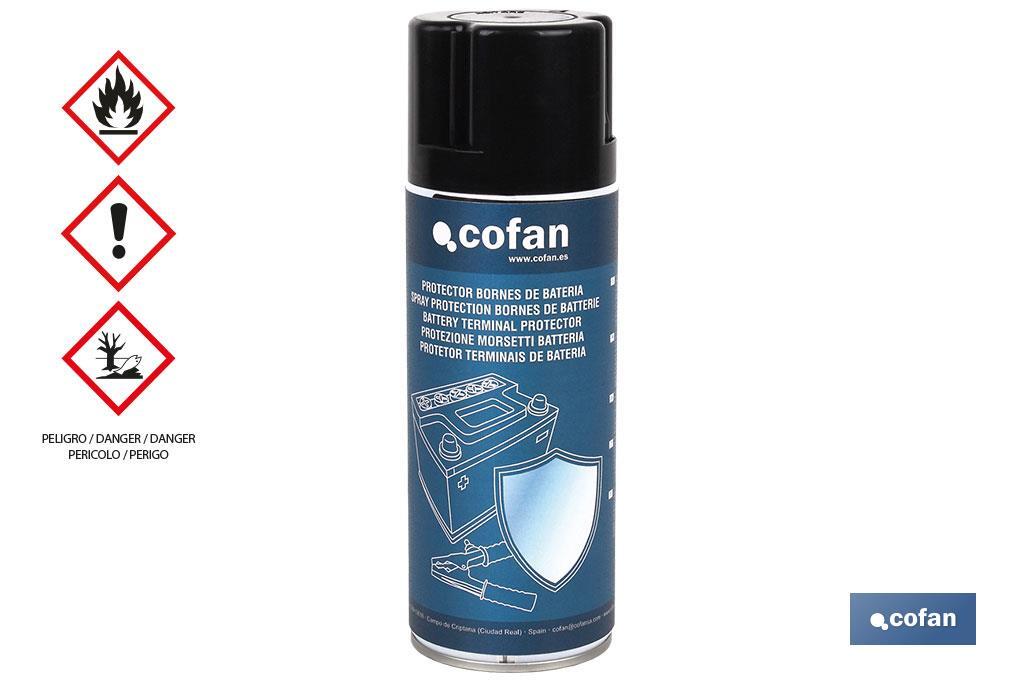 PROTECTOR BORNES DE BATERÍA 400 ML 1 PROTECTOR BORNES DE BATERÍA 400 ML