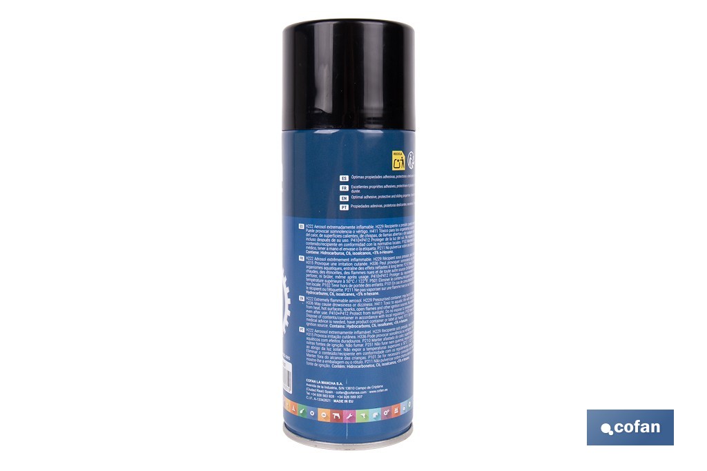 GRASA BLANCA DE LITIO+PTFE 400 ML 4 GRASA BLANCA DE LITIO+PTFE 400 ML - Imagen 4