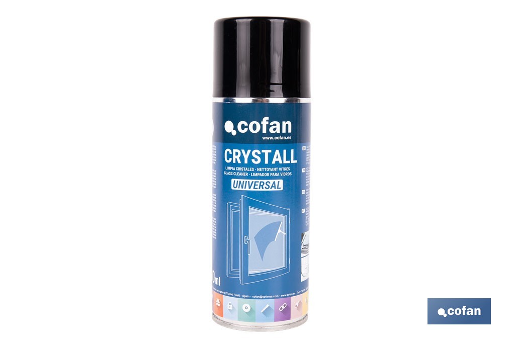 LIMPIACRISTALES PRO UNIVERSAL 400 ML 1 LIMPIACRISTALES PRO UNIVERSAL 400 ML