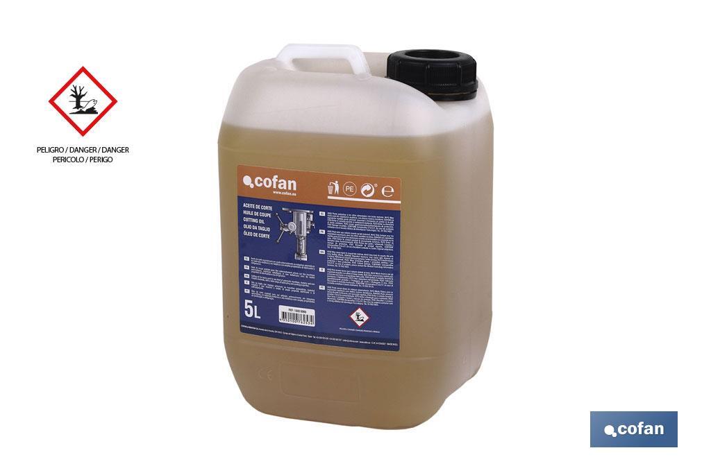 ACEITE DE CORTE (Taladrina) 5 L 1 ACEITE DE CORTE (Taladrina) 5 L