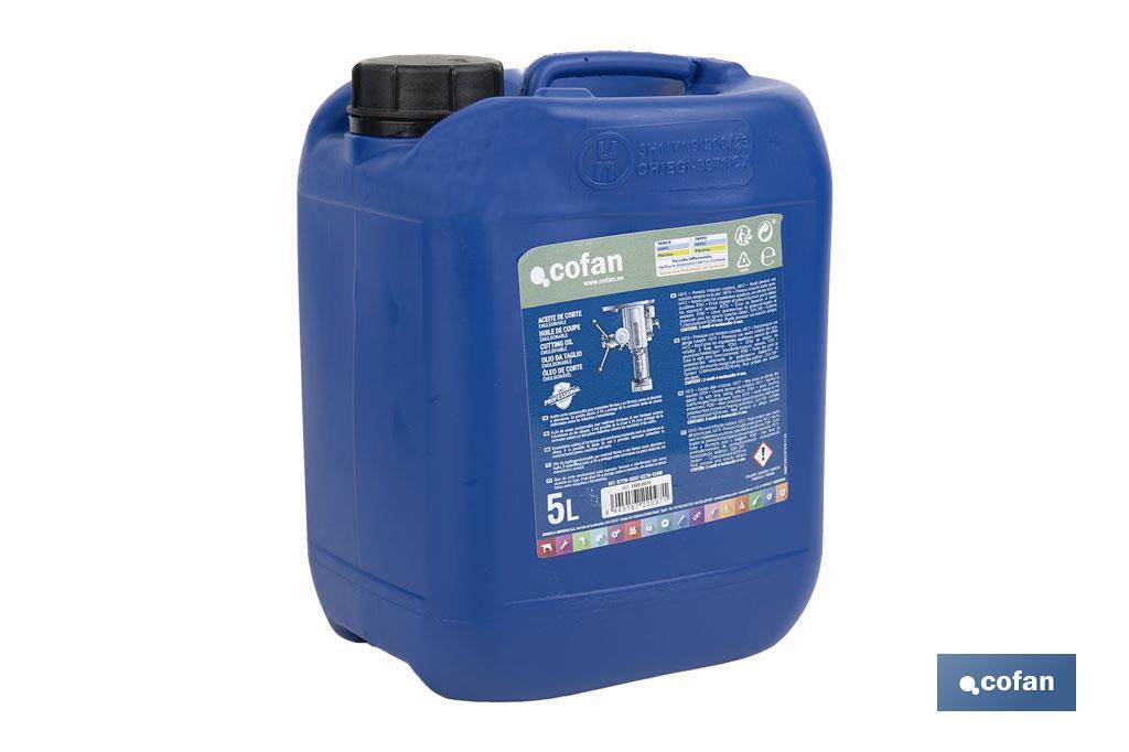 ACEITE DE CORTE EMULSIONABLE 5 L 1 ACEITE DE CORTE EMULSIONABLE 5 L