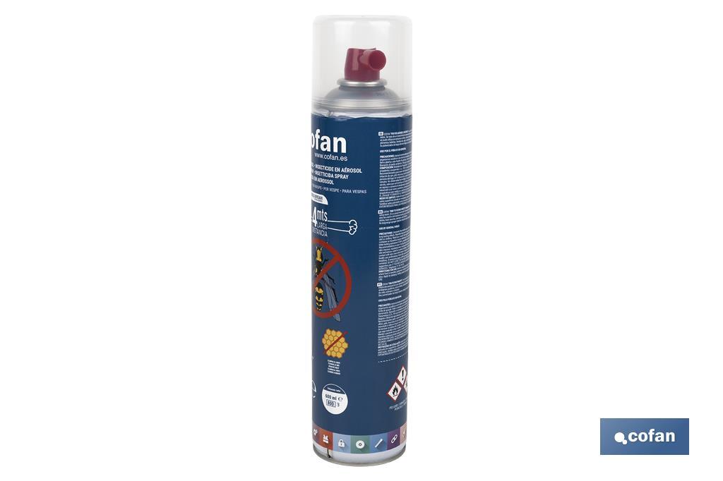 INSECTICIDA EN AEROSOL AVISPAS MODELO BYEAVI 600cc 2 INSECTICIDA EN AEROSOL AVISPAS MODELO BYEAVI 600cc - Imagen 2