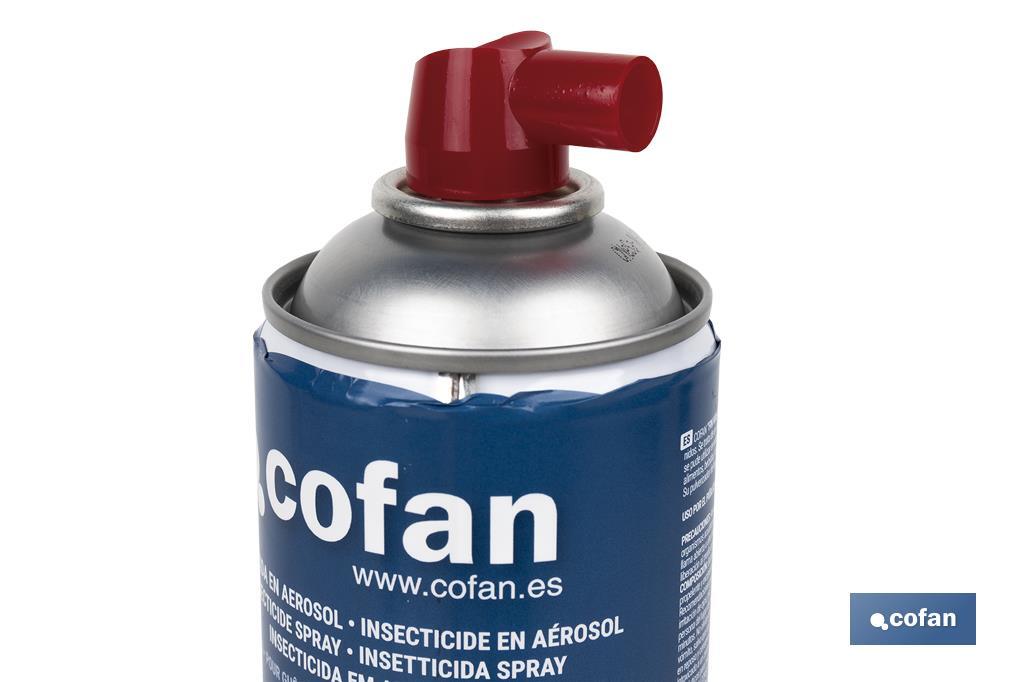 INSECTICIDA EN AEROSOL AVISPAS MODELO BYEAVI 600cc 3 INSECTICIDA EN AEROSOL AVISPAS MODELO BYEAVI 600cc - Imagen 3
