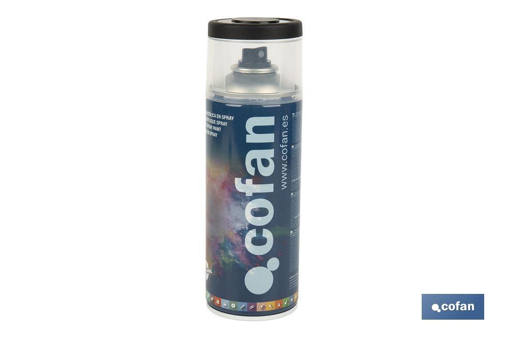 PINTURA ACRIL. 400ML 9005-NEGRO MATE 1 PINTURA ACRIL. 400ML 9005-NEGRO MATE