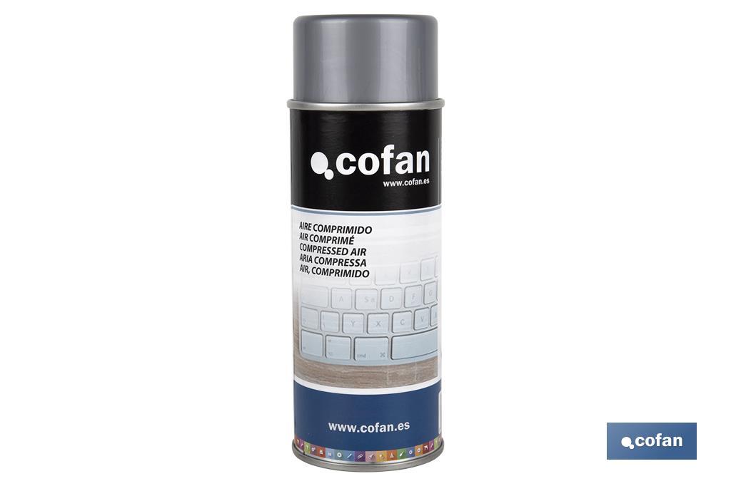 AIRE COMPRIMIDO EN SPRAY 400ML 2 AIRE COMPRIMIDO EN SPRAY 400ML - Imagen 2