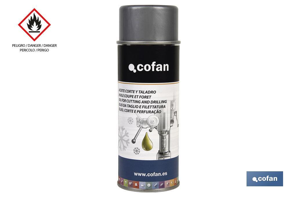 ACEITE CORTE Y TALADRO EN SPRAY 400ML 1 ACEITE CORTE Y TALADRO EN SPRAY 400ML
