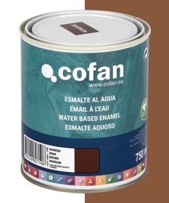 Alternative view of ESMALTE AL AGUA (750 ML) MARRÓN BRILLO