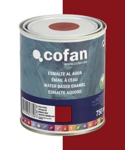 Alternative view of ESMALTE AL AGUA (750 ML) ROJO VIVO BRILLO