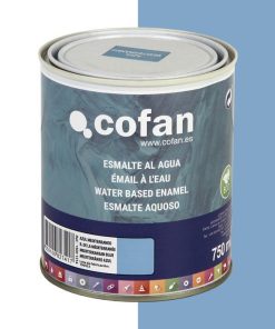 Alternative view of ESMALTE AL AGUA (750 ML) AZUL MEDITERRANEO BRILLO