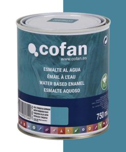 Alternative view of ESMALTE AL AGUA (750 ML) AZUL TURQUESA SATINADO