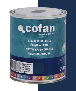 Alternative view of ESMALTE AL AGUA (750 ML) AZUL REAL SATINADO
