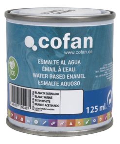 ESMALTE AL AGUA (125 ML) BLANCO SATINADO