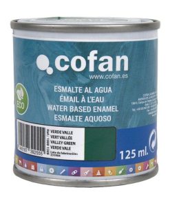 ESMALTE AL AGUA (125 ML) VERDE VALLE BRILLO