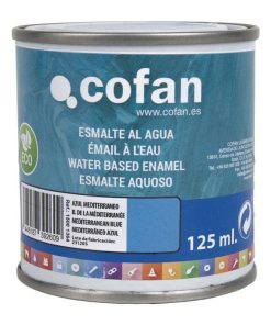ESMALTE AL AGUA (125 ML) AZUL MEDITERRANEO BRILLO
