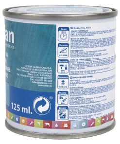 ESMALTE AL AGUA (125 ML) AZUL TURQUESA SATINADO 6 ESMALTE AL AGUA (125 ML) AZUL TURQUESA SATINADO