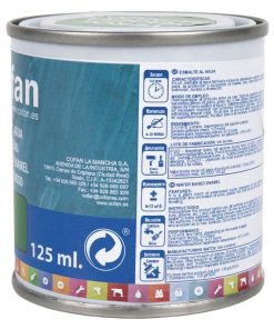 ESMALTE AL AGUA (125 ML) VERDE PRADERA SATINADO 6 ESMALTE AL AGUA (125 ML) VERDE PRADERA SATINADO