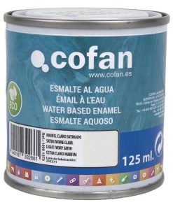 ESMALTE AL AGUA (125 ML) MARFIL CLARO SATINADO