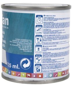 ESMALTE AL AGUA (125 ML) GRIS PERLA SATINADO