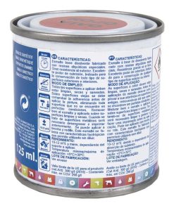 ESMALTE SINTÉTICO (125 ML) ROJO VIVO