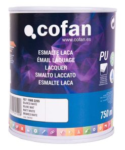 ESMALTE LACA AL AGUA BLANCO 750 ML MATE