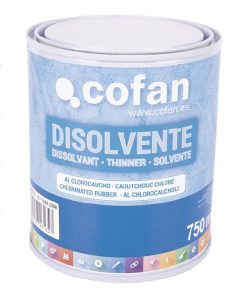 DISOLVENTE CLOROCAUCHO 750 ML