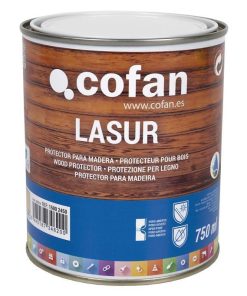 LASUR PROTECTOR AL AGUA PARA MADERA MATE INCOLORO 750 ML