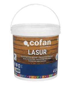 LASUR PROTECTOR AL AGUA PARA MADERA MATE INCOLORO 4 L
