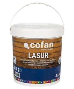 LASUR PROTECTOR AL AGUA PARA MADERA MATE ROBLE 4 L