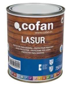 LASUR PROTECTOR AL AGUA PARA MADERA MATE NOGAL 750 ML