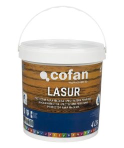 LASUR PROTECTOR AL AGUA PARA MADERA MATE NOGAL 4 L