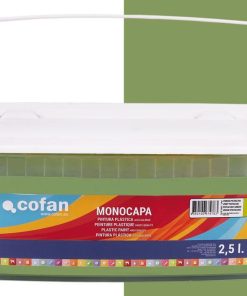 PINTURA PLÁSTICA MONOCAPA Verde Pistacho (2,5 LT