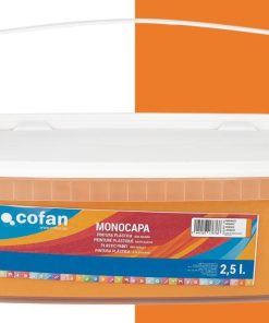 PINTURA PLÁSTICA MONOCAPA Naranja (2,5 LT