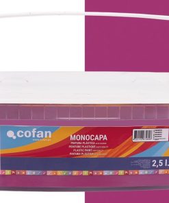 PINTURA PLÁSTICA MONOCAPA Magenta (2,5 LT)