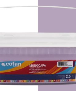 PINTURA PLÁSTICA MONOCAPA Lila (2,5 LT)