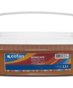 PINTURA PLÁSTICA MONOCAPA Naranja Tostado (2,5 LT) 6 PINTURA PLÁSTICA MONOCAPA Naranja Tostado (2,5 LT)