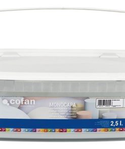 PINTURA PLÁSTICA MONOCAPA VERDE AGUA 2,5 L 6 PINTURA PLÁSTICA MONOCAPA VERDE AGUA 2,5 L
