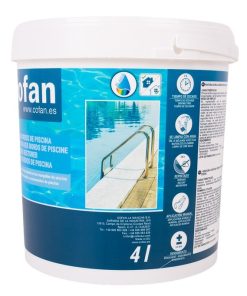 Alternative view of PINTURA ACRÍLICA PARA BORDES DE PISCINAS COLOR BLANCO MATE 4 L