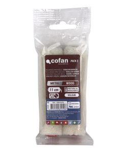 Alternative view of PACK 2 RECAMBIOS MINI RODILLO ESMALTAR/BARNIZAR 11CM